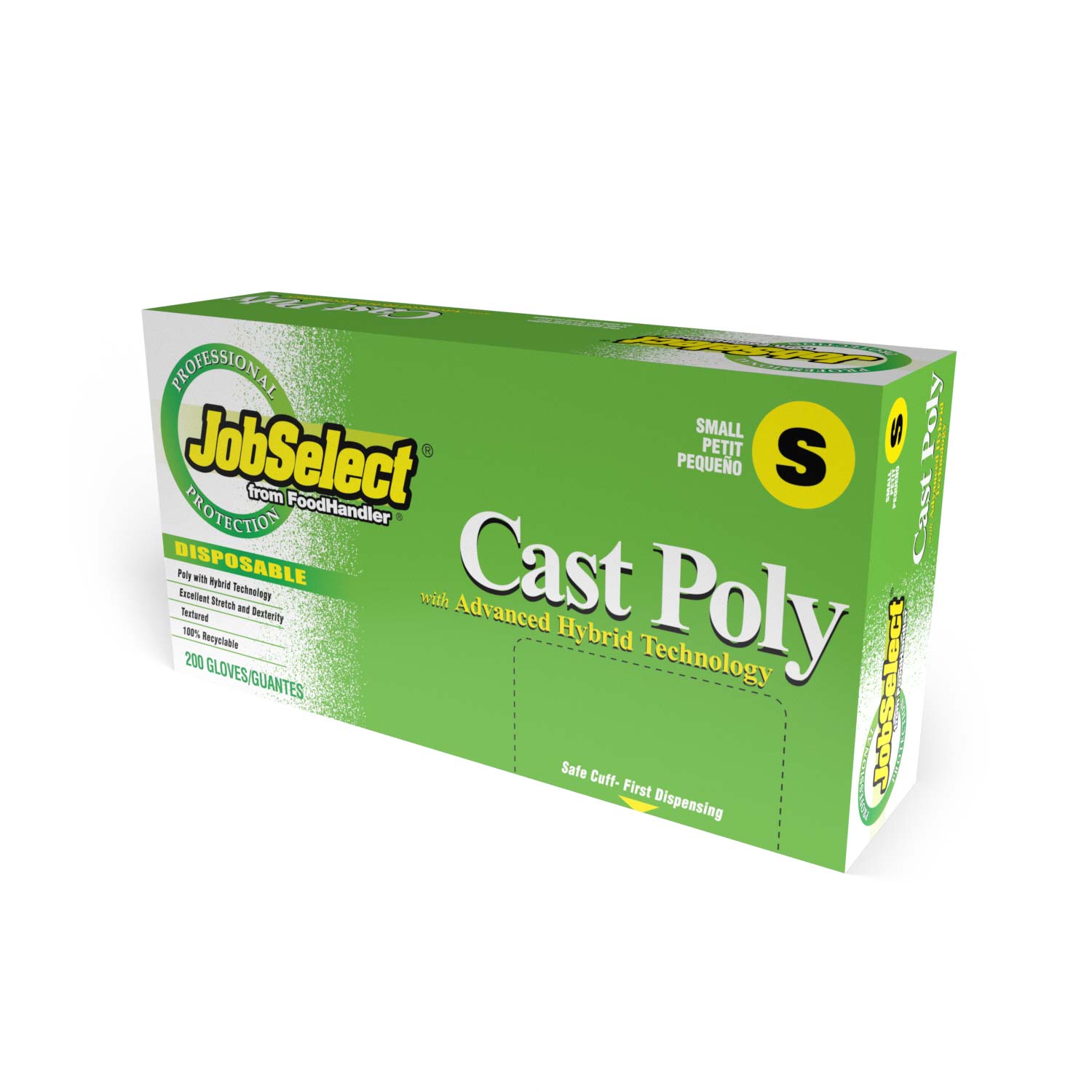 JobSelect Cast Poly Hybrid Gloves