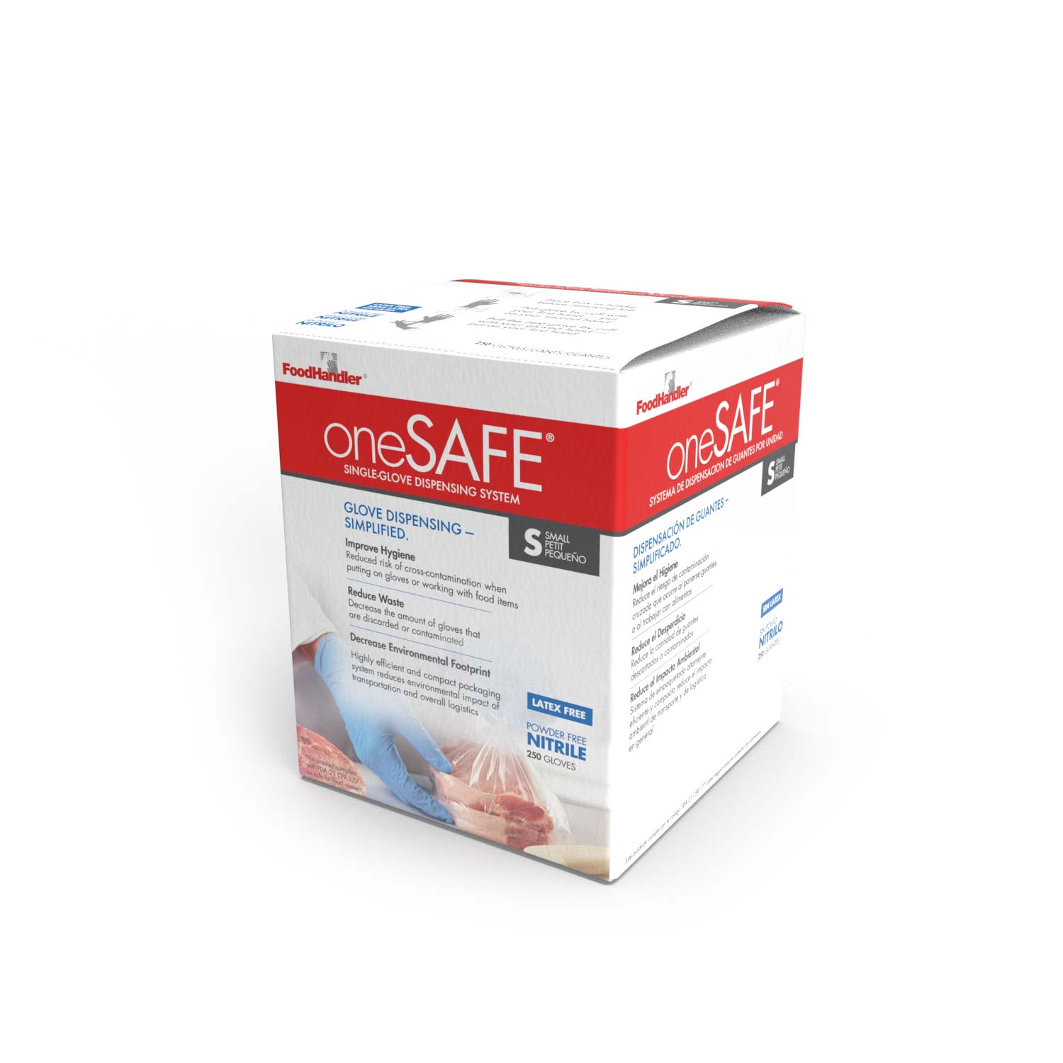 OneSafe Blue Nitrile Gloves