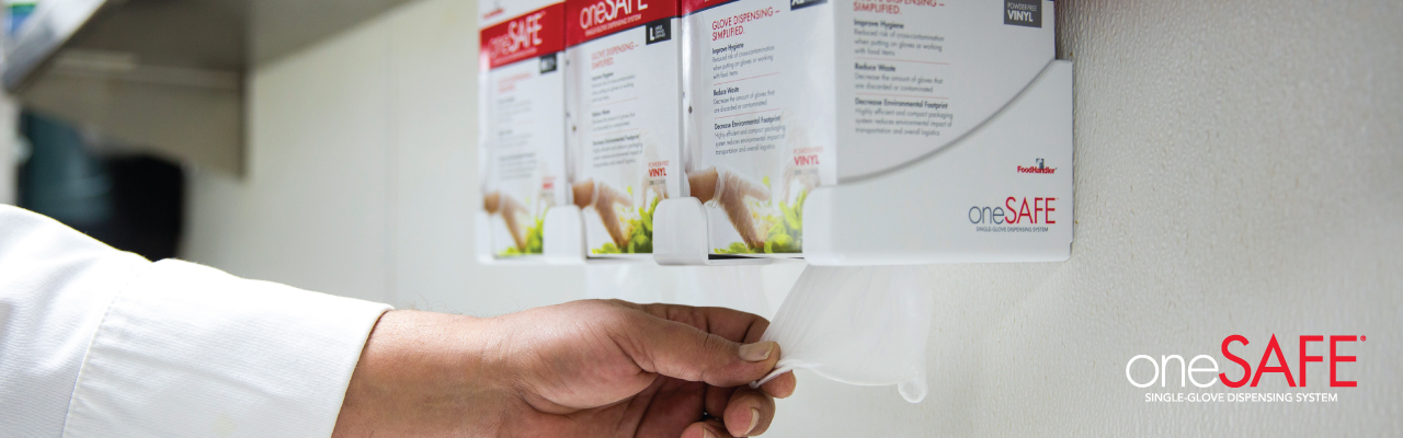 FoodHandler oneSAFE Single Glove Dispensing System 2 Week Trial FoodHandler oneSAFE Single Glove Dispensing System 2 Week Trial