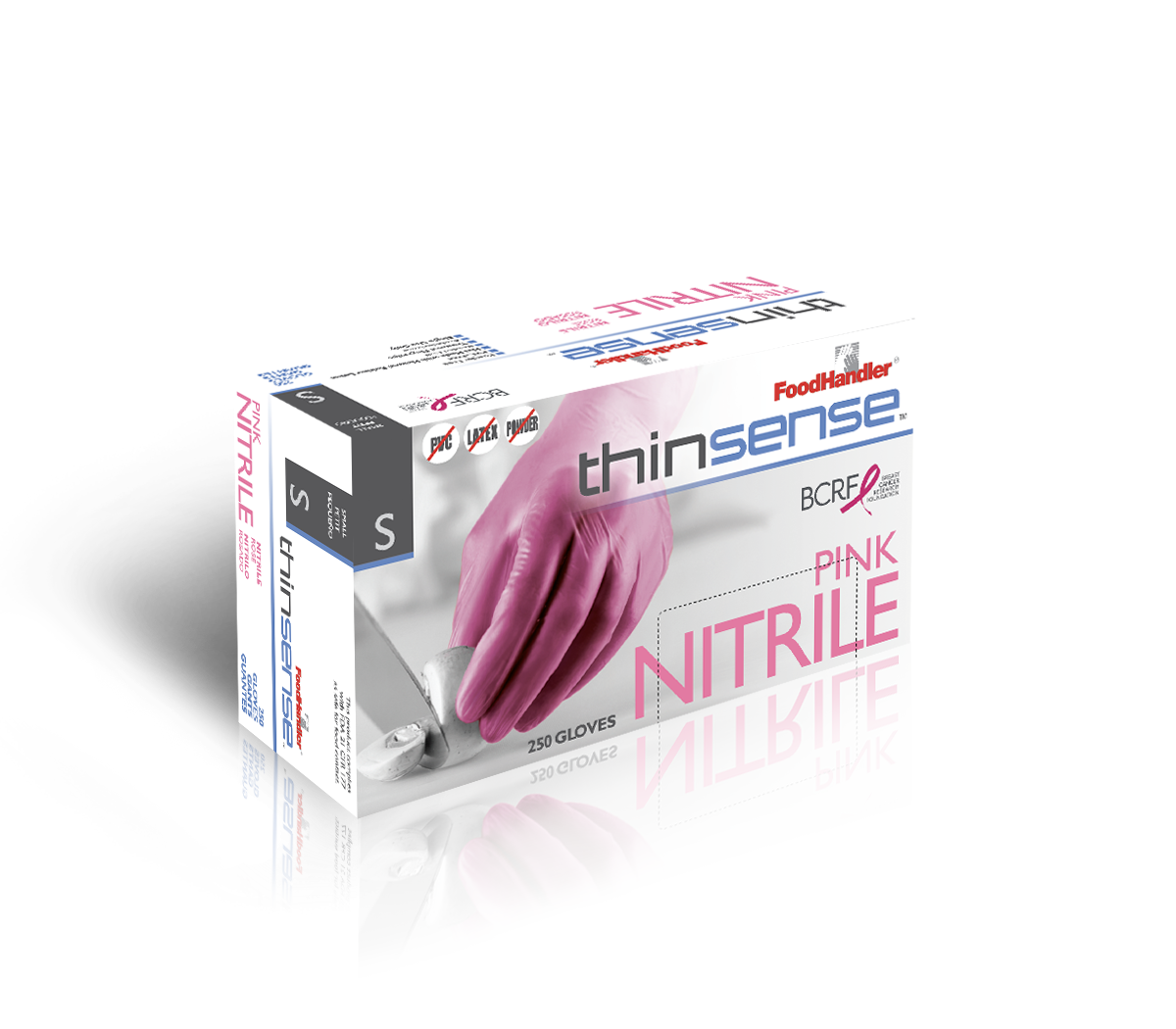 thinsense® Pink Nitrile Gloves and Breast Cancer Research Foundation