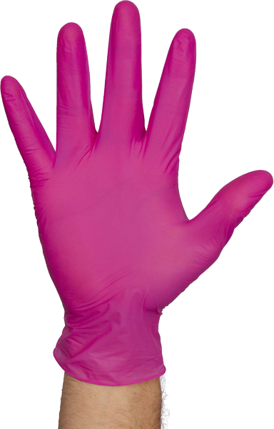 thinsense® Pink Nitrile Gloves $1.00 Donation to Breast Cancer Research Foundation
