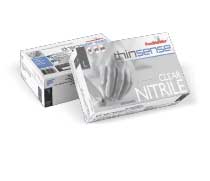 thinsense clear nitrile gloves from FoodHandler