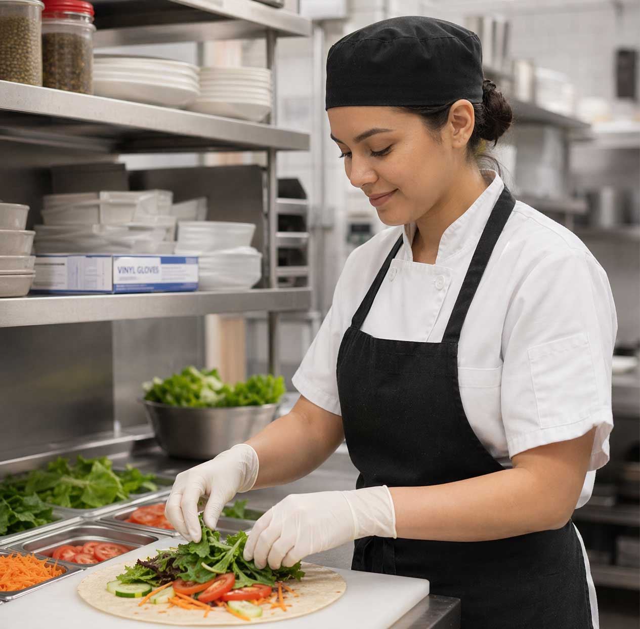 FoodHandler - Disposable Gloves - Your First Line of Protection - Latex Gloves