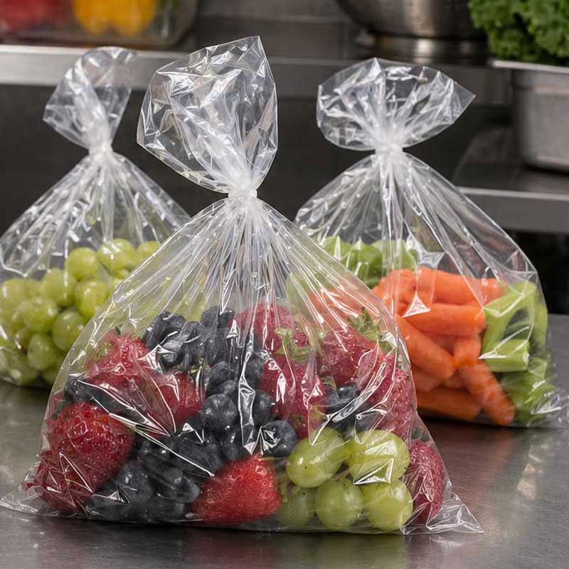 FoodHandler - Disposable Food Storage Bags - Store Wet and Dry Foodservice items